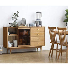 COUYY Credenza Semplice Moderna in Legno Massiccio Credenza Mobili Armadio Household Living Room Kitchen Cabinet Governo di immagazzinaggio