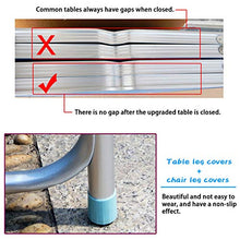 ZDYLM-Y Tavolo Pieghevole da Campeggio con 4 sedie e Kit Ombrello Hole, in Alluminio Regolabile in Altezza, Impermeabile e Resistente alla ruggine Desk Maniglia Portatile,Arancia