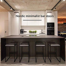 YHNMK Sgabelli da Bar,con Schienale E Poggiapiedi,Similpelle Sedia Cucina Alta,per Cucina,Pub, Bancon