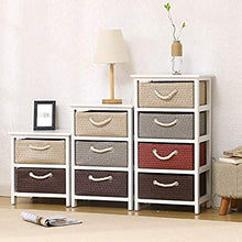 Comodino LHY- Comodino in legno massello e comodino, resistente e durevole, adatto per camera da letto, soggiorno, ecc., Legno, 50×30×42cm