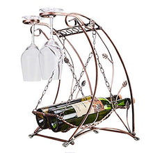 LHQ-HQ Semplice Iron & Wine Rack Soggiorno casa Creativo Decorazione Display Decorazione Domestica