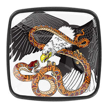 eagle fighting a snake serpent Pomelli per Porta Set di 4 Pomelli per Mobili Manopole per Cassetti Cucina Armadio Vetro