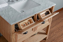 RUBEZA - Vanità da bagno in legno da 900 mm, colore: Bianco