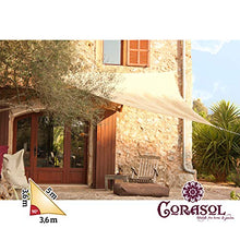 Corasol COR10 - Tenda da Sole Premium, Lascia Passare l'acqua