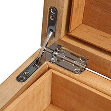 MH Scatola per sigari Cigar Box, Cigar Humidor Humidor, Legno di Cedro Cigar Box con igrometro elettronico può Tenere 150 Scatola (Size : 26.7x25.5x16.5cm)