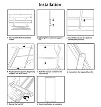 KMILE Piano in Piedi Starnuscy Guard Partition Room Dividerers Barriera Roll-up Barriera Premium Base Roll Up Banner SneeStanding Sneeze Guard, 6 (Size : 80x200cm(31.5x78.7in))