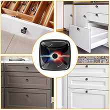 Universo Terra Galaxy Pomelli per Porta Set di 4 Pomelli per Mobili Manopole per Cassetti Cucina Armadio Vetro