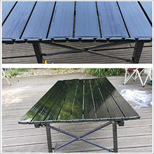 JINPENGRAN Tavolo Pieghevole all'aperto, Tavolo da Picnic Portatile,90cm