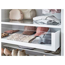 KOMPLEMENT cassetto con frontale in vetro 42,8x34,1x16 cm bianco