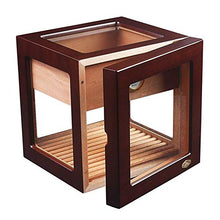 CLJ-LJ Cedar Cigar Humidor Creativo Piccolo Display Trasparente Gabinetto Piano Vernice Humidor
