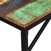 Festnight- Panca in Legno Massello di Recupero 160x35x45 cm