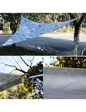 gfdfrg Tende da Sole per Esterno, Vela Ombreggiante,Tenda a Vela Triangolo,Protezione Raggi UV Vela Tenda, Impermeabile e Resistente, per Giardino Balcone Terrazza