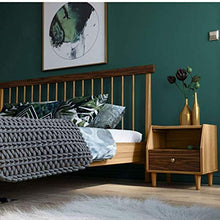 FGDSA Comodino in Rovere Armadietti da Camera da Letto minimalisti Moderni, Robusto e Durevole Resistente alla corrosione, scaffale rispettoso dell'ambiente