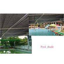 Moolo Rete ombreggiante Shading Net, Encryption Sunscreen 1.8Mx6M 8 Pin Forato Giardino Balcone Giardino Nero (Dimensioni : 1.8Mx6M(Non-Flammable))