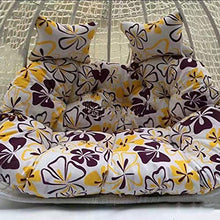 Papasan - Cuscino per sedia a dondolo con cuscino grande, per esterni, da giardino, addensare