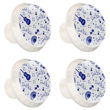 Maniglie per cassetti Manopole per cassetti Manopole rotonde Confezione da 4 per armadietto, cassetti, cassettiere, cassettiere ecc. Note delle nacchere delle scarpe del ventilatore