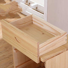 Comodino Casa Camera Accessori Ufficio Universitaria in Legno Massiccio Comodino con 2 cassetti -Blu Comodino Armadio di immagazzinaggio Adatto Successivo ad Un Letto o Un Divano