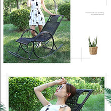 Moolo Zero Sdraio Zero Gravity Chair Sedie da Patio Oversize e Reclinabili Resistenti alla Ruggine con Poggiatesta Imbottiti Regolabili Sedia gravità (Color : Brown Yellow)