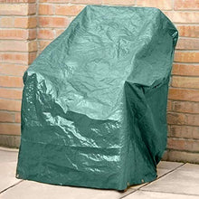 PrimeMatik - Copertura Protettiva Impermeabile per sedie impilate 83x123x65cm