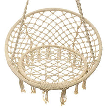 PIJN Amaca Sedile in Legno Intrecciata Ad Hammock A Maglia Amaca Portatile