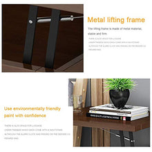 H-CAR Tavolo Pieghevole di Sollevamento Comodino Computer Desktop Divano da caffè Comodino da Pranzo Comodino Comodino Armadio Armadio per Camera da Letto Soggiorno Mobili per Camera