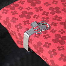 Sourcemall - Set di 8 mollette per tovaglia, in acciaio inox, per decorazione da tavolo, ideali per casa, picnic, feste