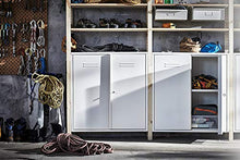 IVAR 3 sezioni/armadio/ripiani 259x30x226 cm pino/bianco