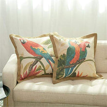 Xyfw 8 Pezzi Lino in Cotone di Cotone E Lino Cuscino Stampato Retro Flamingo Colour Cuscino per Divano Cuscino per Cuscino Cuscino per La Casa Decorazione Morbida (Non con Anima)