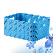 BESTonZON - Cesto portaoggetti Multifunzione per la casa e la casa, Colore: Verde, Blue, Medium