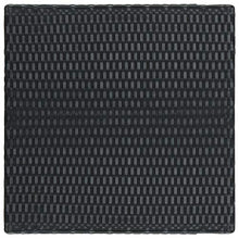 vidaXL Tavolo da Bar da Giardino Marrone 100x60,5x110,5 cm Polyrattan