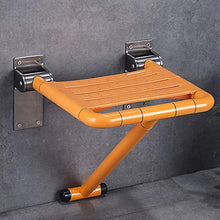 Folding chair Sgabello Pieghevole per Bagno Sgabello per Doccia Sgabello Pieghevole Giallo/Bianco a Parete Sgabello per Cambio casa corridoio Sgabello Sgabello Pieghevole piccolo-400 × 400 × 80 mm