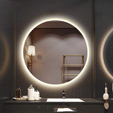 Wubing Specchio da Bagno Specchio per Bagno con Specchio Specchio per Bagno con Specchio (Color : Silver, Size : 70 * 70 * 3CM)