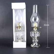 Ghelf Lampada per la lampada a cherosene domestico Paese Lanterna nostalgica Lanterna creativa Creativo FAI DA TE Lampada a olio per la lanterna trasparente interna della lanterna della lanterna della