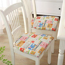 HYLX Cuscino Sedile, Cuscino Sedia, Cuscino Sgabello Rotondo, Cuscino Sedia Floreale Antiscivolo in Cotone Spesso, per Giardino, terrazza Esterna