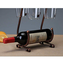 KANJJ-YU Metalli Casa Wine Rack Decorazione Domestica Mestieri Living Room Decor Vino
