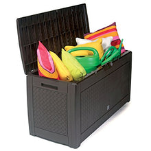 Prosper Plast mbm310-s433 119 x 48 x 60 cm Boxe Matuba Contenitore da Giardino, Colore: Antracite (Pezzi)