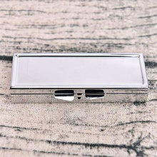 BanGSUN - Contenitore portatile per pillole, in metallo, mini contenitore
