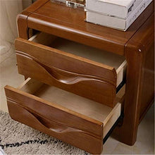 XUSHEN-HU Legno Solido Comodino Economico Moderno Semplice Mini con la Serratura Piccolo Gabinetto Camera da Letto Comodino Armadio di immagazzinaggio d'angolo