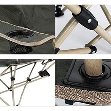 XIAOLY Sedia da Spiaggia/Sedia Pieghevole Multifunzione/Poltrona Reclinabile, Pieghevole Portatile, Adatta per Giardino, Spiaggia, Pesca, Campeggio,Green