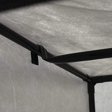 mewmewcat Guardaroba Portatile,Armadio Grigio 75x50x160 cm