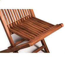 San Marco Set 6 sedie Pieghevoli in Teak per Tavolo da Esterno