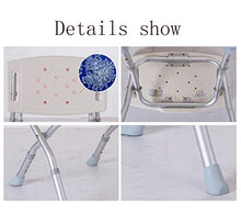 MGMDIAN Sedia da Bagno - Sgabello da Bagno Sgabello da Bagno Donna Incinta Panca da Doccia Sgabello da Bagno - Sgabello da Bagno Pieghevole Accessori da Bagno
