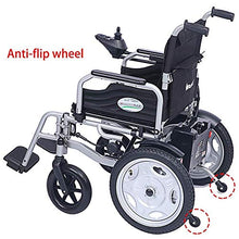 FTFTO Accessori per la casa Sedia a rotelle elettrica Intelligente per Anziani disabili Supporti Pieghevoli Leggeri Sedie a rotelle motorizzate da 100 kg Comode per Viaggi Domestici e Uso Esterno