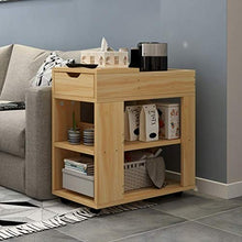 HUGUJ Tavolino tè con Side Angolo di 60 cm di Lunghezza, 30 cm di Larghezza Semplice Piccola Domestica Comodino, Mobile Sofa