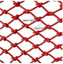 AI LI WEI Protective Net Decoration/Protettivo Rosso Bambino Safety Net Net Scale Antiurto Net Balcone della Rete del recinto Corda Photo Decorazione della Parete Netto Spessore 4 mm / 6mm Dimensioni