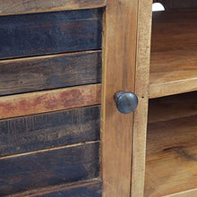Home Gadgets Mobile TV in legno rustico, 150 cm