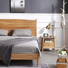 Camere Da Comodino in Rovere Bianco Moderno, Armadio Da Letto Comodino Camera Da Letto, Armadio Da Camera Da Letto, Tavolino in Legno, Tavolino Da Caffè Piccola Console