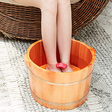 Vasca Per Pediluvio, Vasca Per I Piedi In Legno Massaggio Per La Salute Vasca Per I Piedi Che Aumenta In Modo Durevole Idromassaggio Massaggio Plantare Spa Sauna Bagno (dimensioni : 240mm)