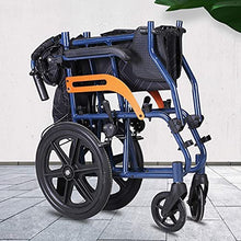 Sedia A Rotelle Ultraleggera con Braccioli Ribaltabili E Poggiagambe per Un Comfort Extra, Telaio in Lega di Alluminio Portatile E Pieghevole A