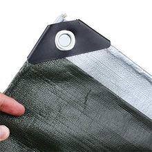 qx Telone Tenda Teloni Ombra Vele Telo Impermeabile Telone Telo da Giardino Telo Impermeabile ， 180 G/M² - 100% Impermeabile e Protetto Dai Rai Uv (Colore: Nero, Dimensioni: 5Mx5M),Nero,5 Mx 6 M